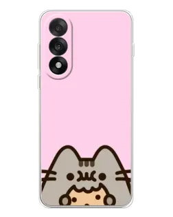 Чехол для OnePlus Nord 5 с картинкой «Pusheen и печенье» Чехол для OnePlus Nord 5 с картинкой «Pusheen и печенье»