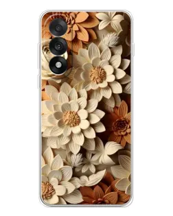 Чохол для OnePlus Nord 5 з картинкою «Бежевий флористичний декор» Чохол для OnePlus Nord 5 з картинкою «Бежевий флористичний декор»