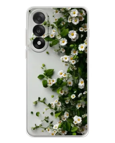 Чехол для OnePlus Nord 5 с картинкой «Ветка мелких белых цветов» Чехол для OnePlus Nord 5 с картинкой «Ветка мелких белых цветов»