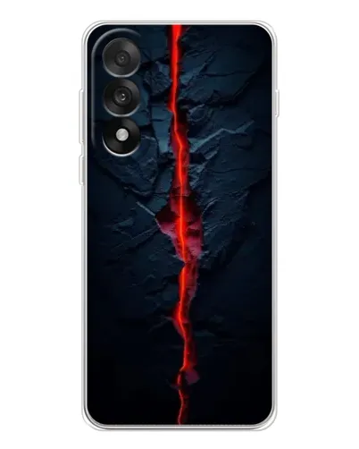 Чехол для OnePlus Nord 5 с картинкой «Kрасная лавовая трещина» Чехол для OnePlus Nord 5 с картинкой «Kрасная лавовая трещина»