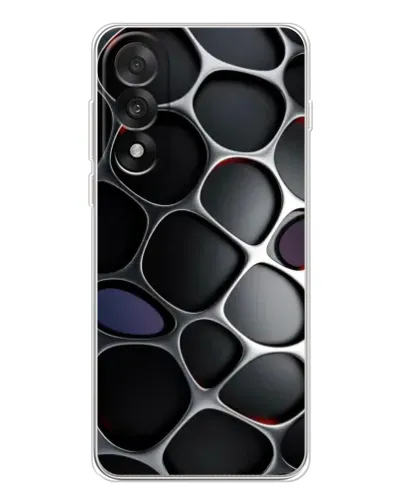 Чехол для OnePlus Nord 5 с картинкой «Объемная темная решетка» Чехол для OnePlus Nord 5 с картинкой «Объемная темная решетка»