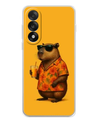 Чехол для OnePlus Nord 5 с картинкой «Капибара на отдыхе»