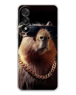 Чехол для OnePlus Nord 5 с картинкой «Капибара золотая цепь» Чехол для OnePlus Nord 5 с картинкой «Капибара золотая цепь»