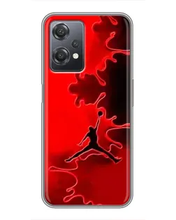 Чехол для OnePlus Nord CE 2 (5G) (IV2201) с картинкой «Jordan Red Smoke»