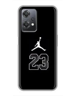 Чехол для OnePlus Nord CE 2 (5G) (IV2201) с картинкой «Jordan Flight 23»