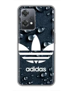 Чехол для OnePlus Nord CE 2 (5G) (IV2201) с картинкой «Adidas Trefoil Blue»