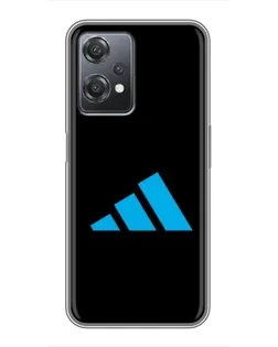 Чехол для OnePlus Nord CE 2 (5G) (IV2201) с картинкой «Adidas Cyan Logo»