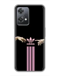 Чехол для OnePlus Nord CE 2 (5G) (IV2201) с картинкой «Adidas Hands»