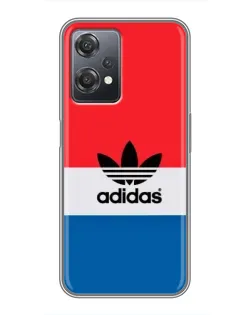 Чехол для OnePlus Nord CE 2 (5G) (IV2201) с картинкой «Ретро блоки Adidas»