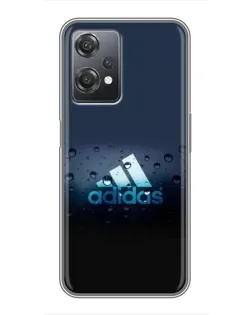Чехол для OnePlus Nord CE 2 (5G) (IV2201) с картинкой «Adidas Water Drops»