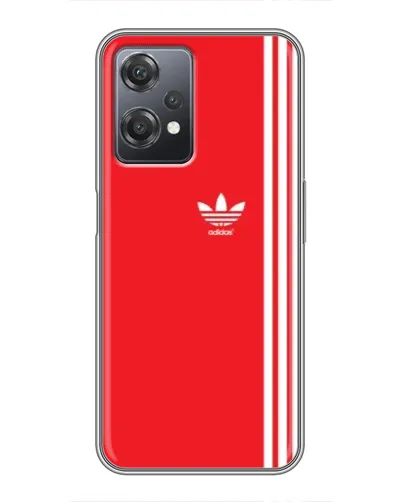 Чехол для OnePlus Nord CE 2 (5G) (IV2201) с картинкой «Красный минимализм Adidas» Чехол для OnePlus Nord CE 2 (5G) (IV2201) с картинкой «Красный минимализм Adidas»