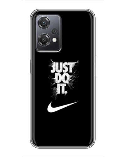 Чехол для OnePlus Nord CE 2 (5G) (IV2201) с картинкой «Текстовый принт Nike»