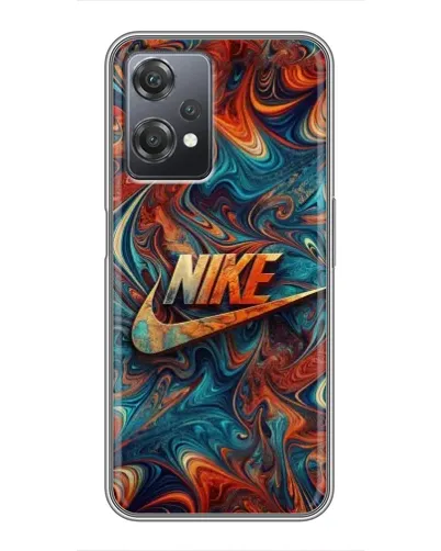 Чехол для OnePlus Nord CE 2 (5G) (IV2201) с картинкой «Nike в абстракции»