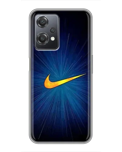 Чехол для OnePlus Nord CE 2 (5G) (IV2201) с картинкой «Синий пульс Nike» Чехол для OnePlus Nord CE 2 (5G) (IV2201) с картинкой «Синий пульс Nike»