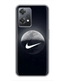 Чехол для OnePlus Nord CE 2 (5G) (IV2201) с картинкой «Nike в стиле граффити»