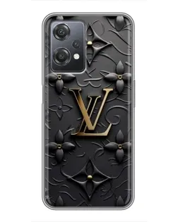 Чехол для OnePlus Nord CE 2 (5G) (IV2201) с картинкой «Кожаная текстура LV»