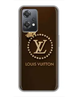 Чехол для OnePlus Nord CE 2 (5G) (IV2201) с картинкой «LV — золотая печать»