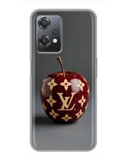 Чехол для OnePlus Nord CE 2 (5G) (IV2201) с картинкой «Красное яблоко LV»
