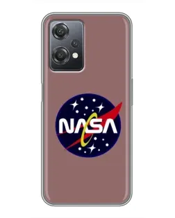 Чехол для OnePlus Nord CE 2 (5G) (IV2201) с картинкой «NASA — ретро космос»
