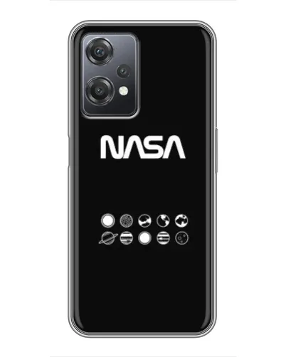 Чехол для OnePlus Nord CE 2 (5G) (IV2201) с картинкой «NASA — технический принт»