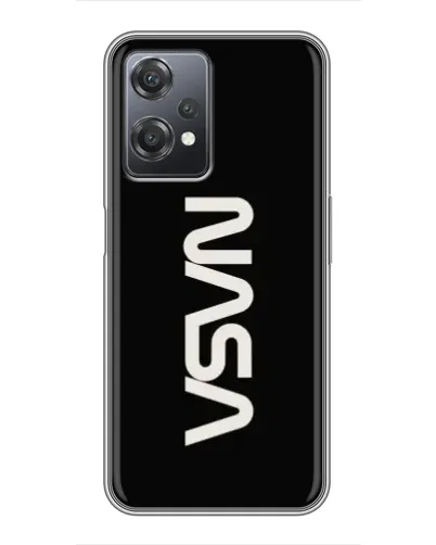 Чехол для OnePlus Nord CE 2 (5G) (IV2201) с картинкой «NASA — вертикальный логотип»