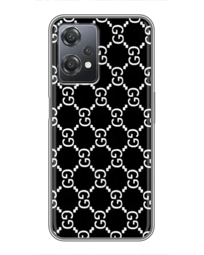 Чехол для OnePlus Nord CE 2 (5G) (IV2201) с картинкой «Gucci — сетчатый паттерн»