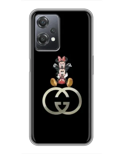Чехол для OnePlus Nord CE 2 (5G) (IV2201) с картинкой «Минни Маус на лого»