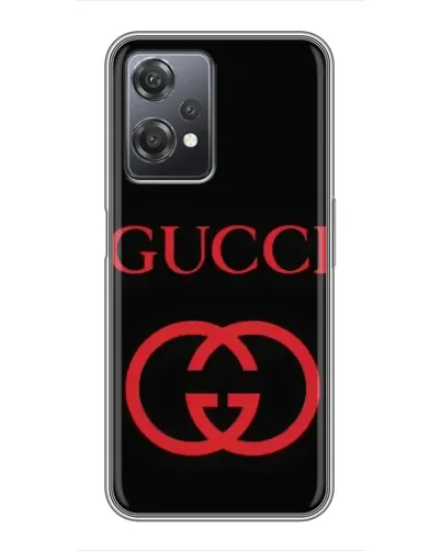 Чехол для OnePlus Nord CE 2 (5G) (IV2201) с картинкой «Gucci — красный логотип»