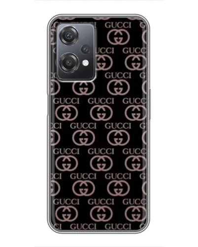 Чехол для OnePlus Nord CE 2 (5G) (IV2201) с картинкой «Классическая монограмма Gucci»
