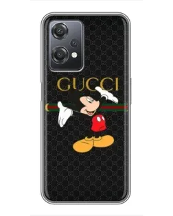 Чехол для OnePlus Nord CE 2 (5G) (IV2201) с картинкой «Микки Маус Gucci»