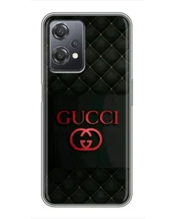 Чехол для OnePlus Nord CE 2 (5G) (IV2201) с картинкой «Gucci — стеганый черный»