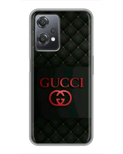 Чехол для OnePlus Nord CE 2 (5G) (IV2201) с картинкой «Gucci — стеганый черный»