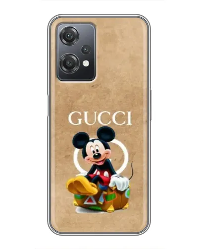 Чехол для OnePlus Nord CE 2 (5G) (IV2201) с картинкой «Микки Маус Gucci — крафт»