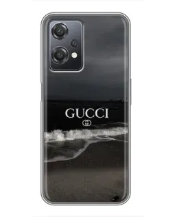 Чехол для OnePlus Nord CE 2 (5G) (IV2201) с картинкой «Gucci — морской прибой»