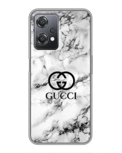 Чехол для OnePlus Nord CE 2 (5G) (IV2201) с картинкой «Gucci — мраморный шик»