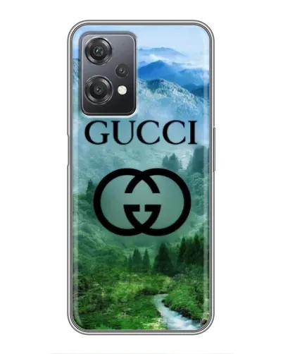 Чехол для OnePlus Nord CE 2 (5G) (IV2201) с картинкой «Gucci — горный пейзаж»