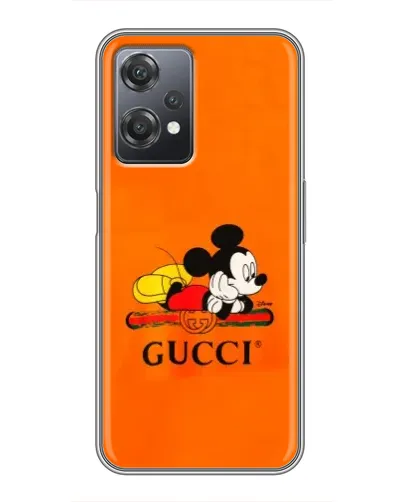 Чехол для OnePlus Nord CE 2 (5G) (IV2201) с картинкой «Микки Маус Gucci — оранж» Чехол для OnePlus Nord CE 2 (5G) (IV2201) с картинкой «Микки Маус Gucci — оранж»