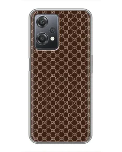 Чехол для OnePlus Nord CE 2 (5G) (IV2201) с картинкой «Gucci — шоколадная сетка»