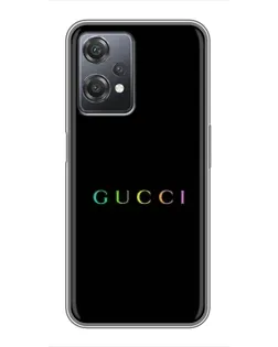 Чехол для OnePlus Nord CE 2 (5G) (IV2201) с картинкой «Gucci — неоновый минимализм»