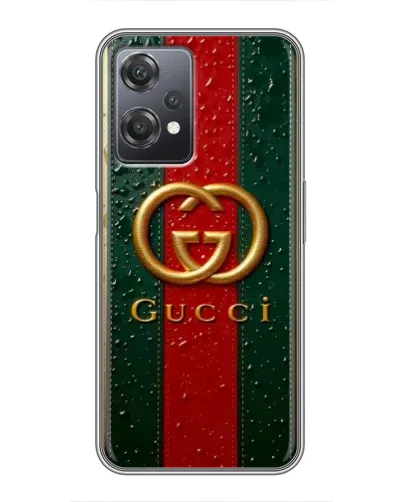 Чехол для OnePlus Nord CE 2 (5G) (IV2201) с картинкой «Gucci — фирменная полоса и золото» Чехол для OnePlus Nord CE 2 (5G) (IV2201) с картинкой «Gucci — фирменная полоса и золото»