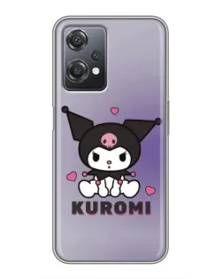 Чехол для OnePlus Nord CE 2 (5G) (IV2201) с картинкой «Kuromi — фиолетовый арт»