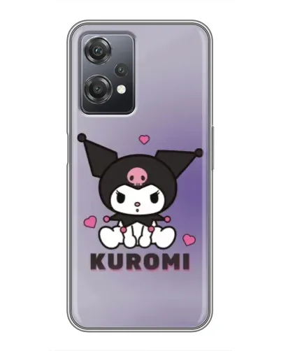 Чехол для OnePlus Nord CE 2 (5G) (IV2201) с картинкой «Kuromi — фиолетовый арт»