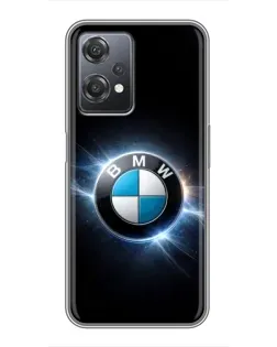 Чохол для OnePlus Nord CE 2 (5G) (IV2201) з картинкою «BMW — неонове сяйво»