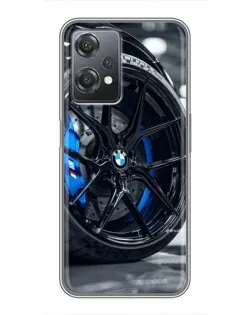 Чехол для OnePlus Nord CE 2 (5G) (IV2201) с картинкой «Колесо BMW вблизи»