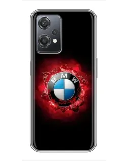 Чехол для OnePlus Nord CE 2 (5G) (IV2201) с картинкой «Логотип BMW — вспышка»