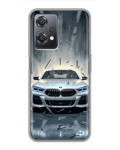 Чехол для OnePlus Nord CE 2 (5G) (IV2201) с картинкой «BMW в свете фар»