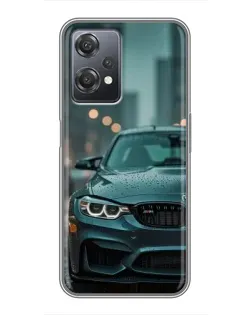 Чехол для OnePlus Nord CE 2 (5G) (IV2201) с картинкой «BMW в огнях города»