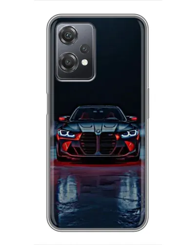 Чехол для OnePlus Nord CE 2 (5G) (IV2201) с картинкой «BMW на мокрой дороге»