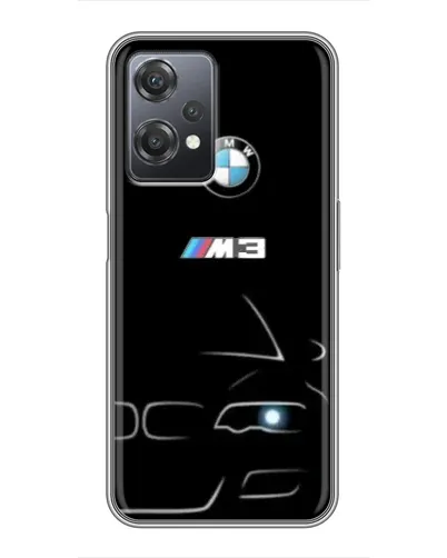 Чехол для OnePlus Nord CE 2 (5G) (IV2201) с картинкой «Минималистичный принт BMW M3»
