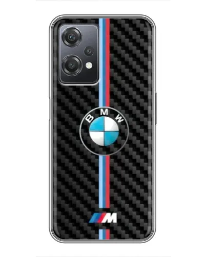 Чехол для OnePlus Nord CE 2 (5G) (IV2201) с картинкой «Эмблема BMW и карбон»